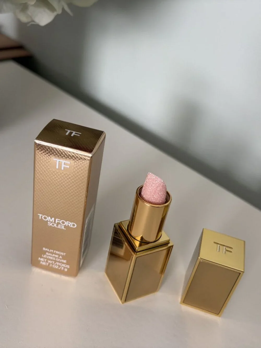 Tom Ford Soleil Lipstick, Balm Frost, NIB